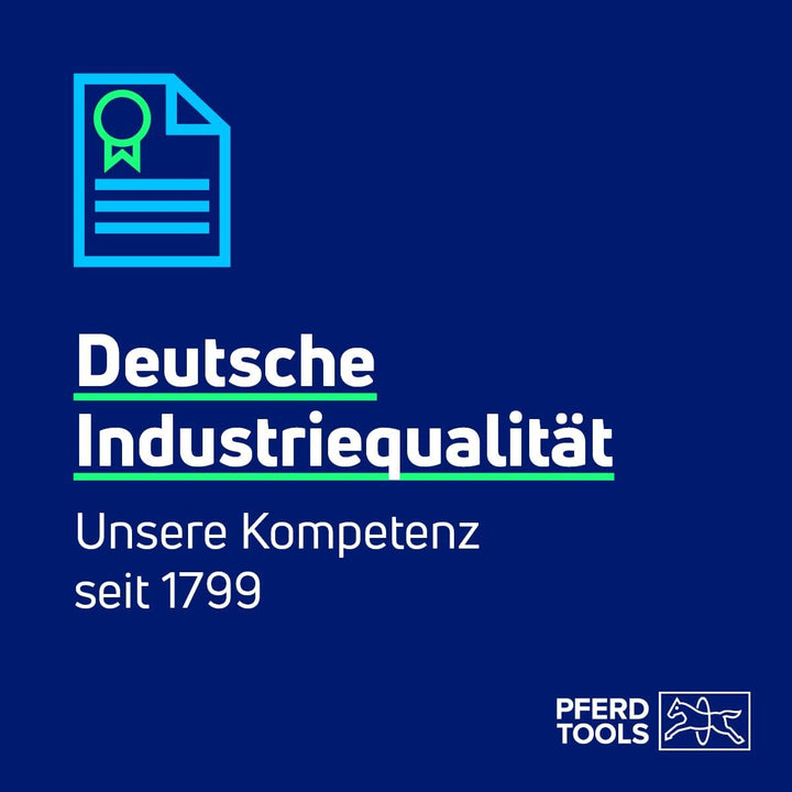 PFERD Fächerschleifwalze | 100 x 100 mm, Keilnut 19mm, Korund A 180 | 44783180 – zum universellen Ei