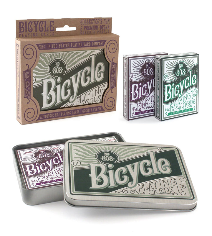 Bicycle 10017325 23693 Autocycle No. 1 Limited Edition Pokerkarten in Metallbox