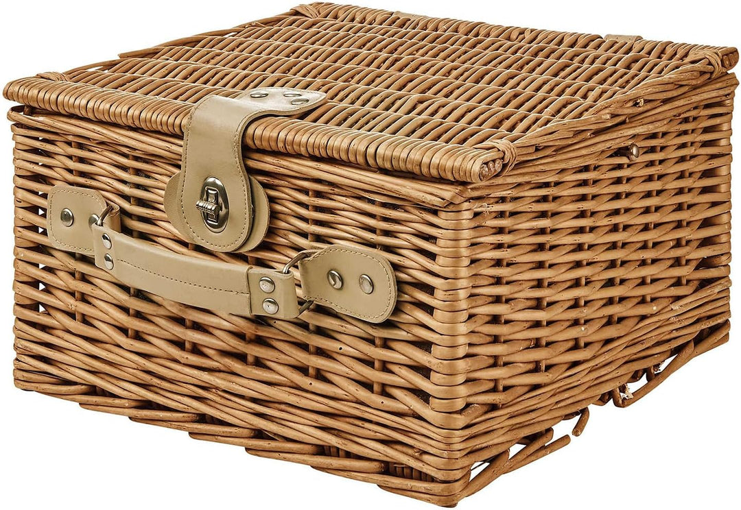 BUTLERS A Day in the Park Picknickkorb für 2 Personen gross - Rechteckiges Picknick-Koffer Set mit G