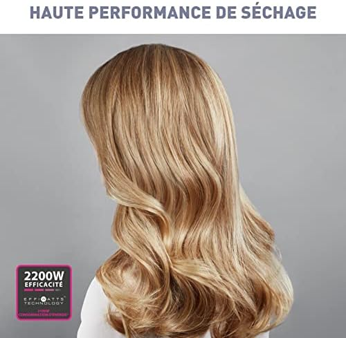 Calor Studio Dry Haartrockner, EffiWatt-Technologie für reduzierten Energieverbrauch, 6 Geschwindigk