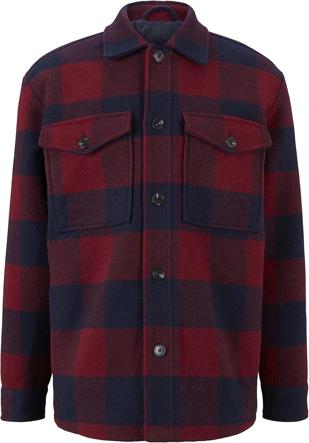TOM TAILOR Denim Herren 1026691 Regular Fit Hemdjacke mit aufgesetzten Brusttaschen (1er Pack) L 283