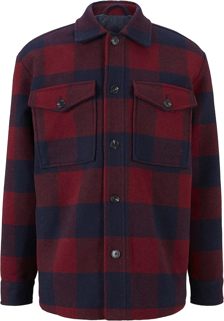 TOM TAILOR Denim Herren 1026691 Regular Fit Hemdjacke mit aufgesetzten Brusttaschen (1er Pack) L 283