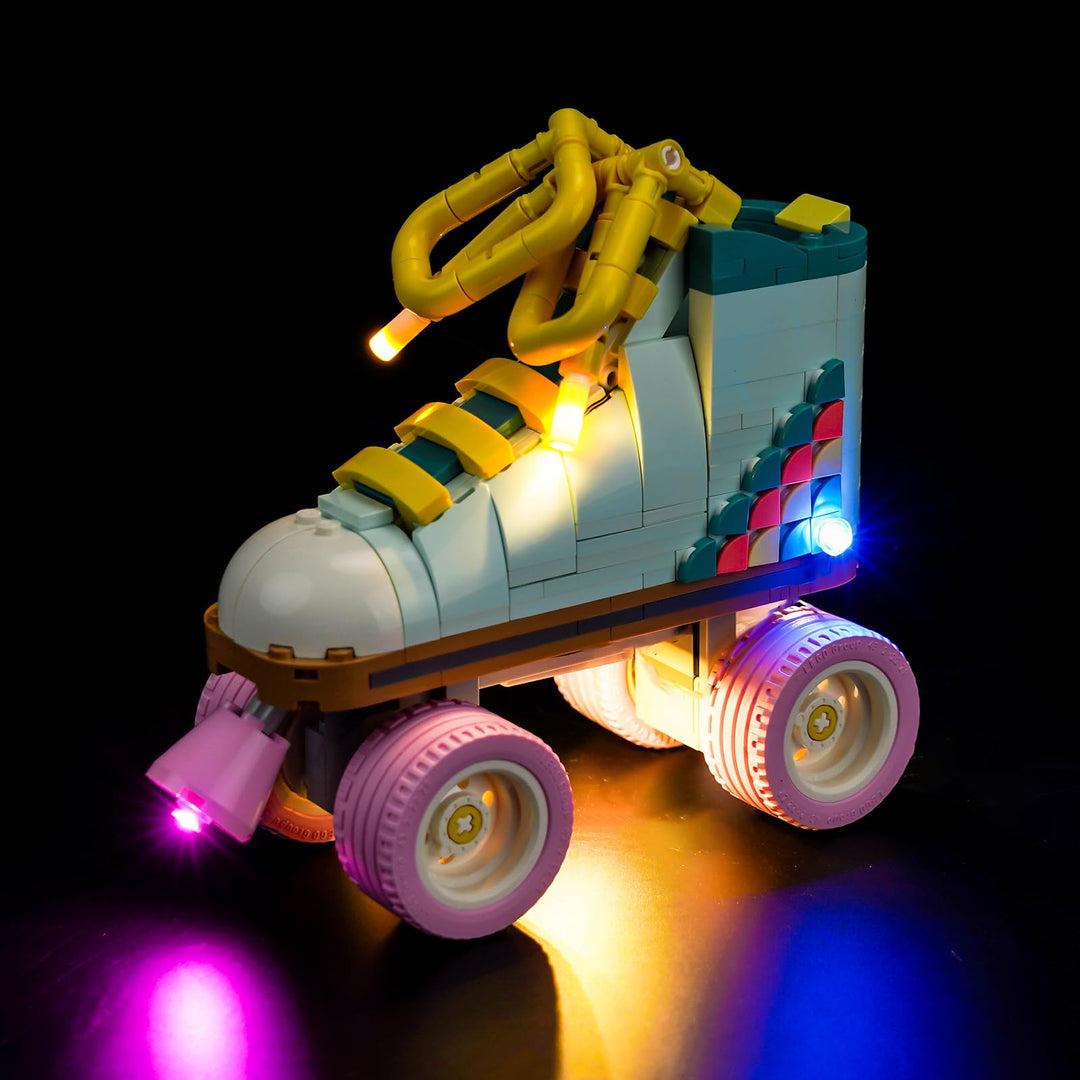 Led Licht Set für Lego 31148 Retro Roller Skate (Kein Lego), Dekorationsbeleuchtungsset für Lego Cre