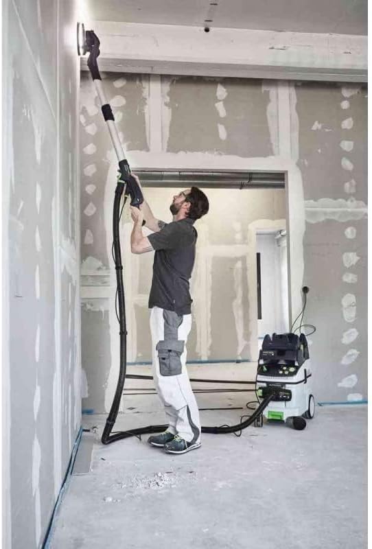 Festool Langhalsschleifer LHS 2 225/CTL 36-Set PLANEX (mit Verlängerung, Schlauchclip, Klettverbinde