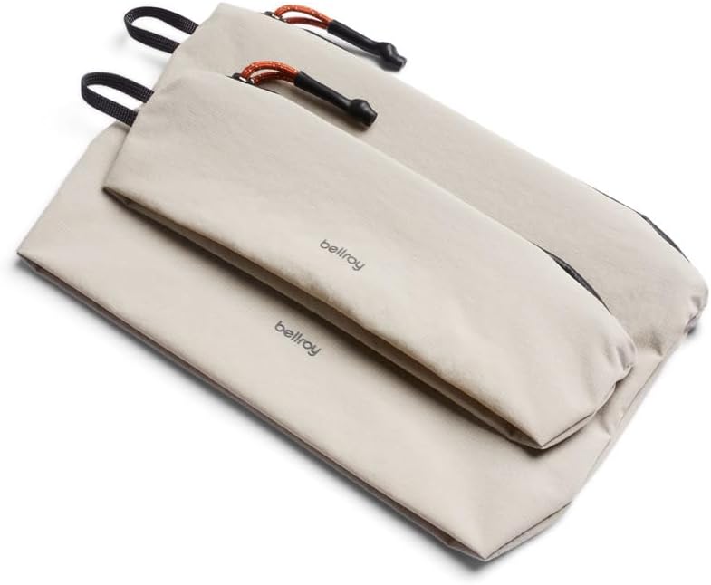 Bellroy Lite Pouch Duo (leichtes Federmäppchen und Tasche) - Ash, Ash