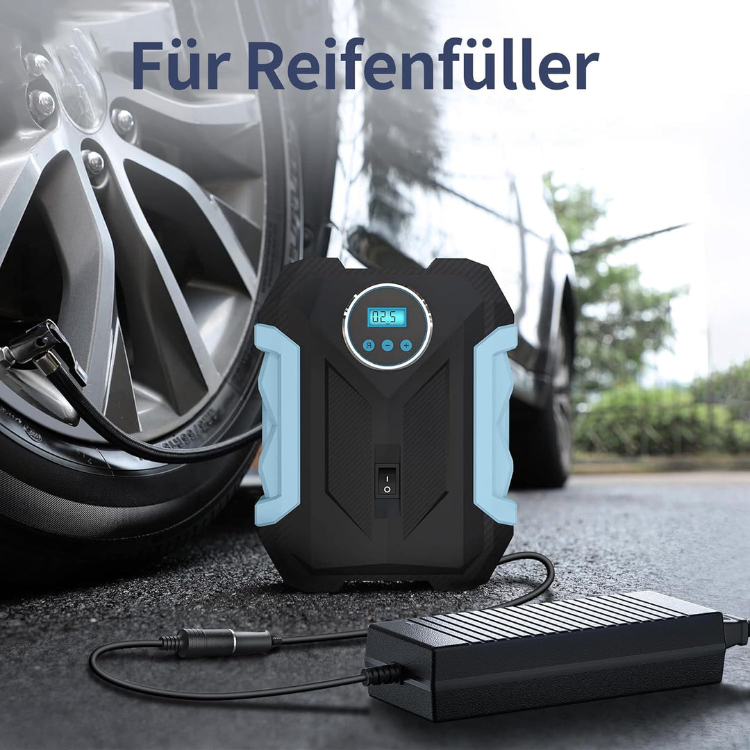 Spannungswandler 230V auf 12V, 180W/15A/2.65M KFZ Netzadapter mit Zigarettenzünder auf Steckdose, Ad