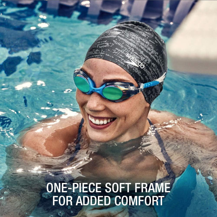 Speedo Hydrosity Swim-Swimming Goggle - Anti Fog Goggles - Clear