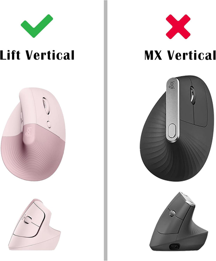 co2CREA Hart Tragbare Reise Schutzhülle Tasche für Logitech Lift Vertikale Ergonomische Maus, Nur Ta