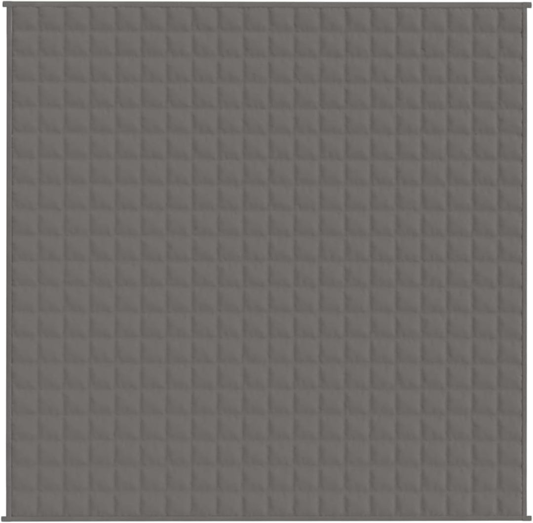 Homgoday Gewichtete Decke, Grau, 200 x 200 cm, 13 kg, Stoff, Möbel warme und bequeme Decke, hochwert
