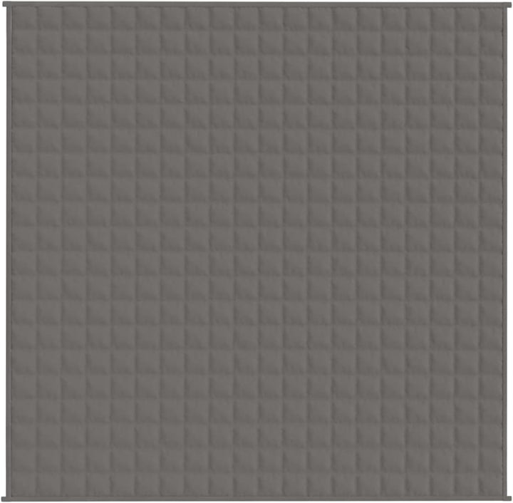 Homgoday Gewichtete Decke, Grau, 200 x 200 cm, 13 kg, Stoff, Möbel warme und bequeme Decke, hochwert