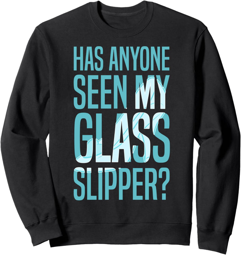 Disney Cinderella Missing Slipper Text Sweatshirt