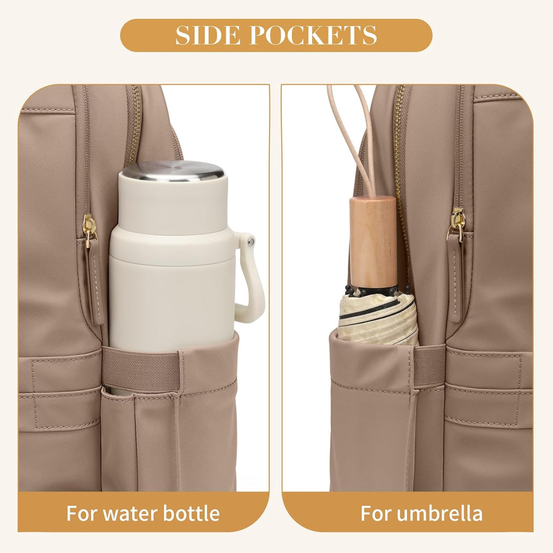 GOLF SUPAGS Laptop Rucksack für Damen Casual Daypack für Arbeit Reisen College Schulrucksack Handtas