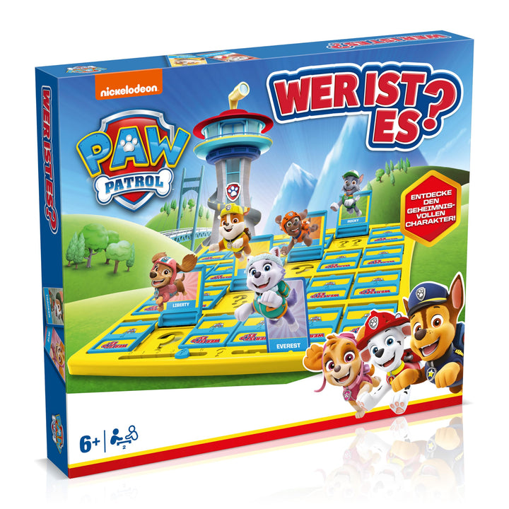 Winning Moves Wer ist es? Paw Patrol Edition - Wer ist es Spiel Paw Patrol Brettspiel für Kinder - F