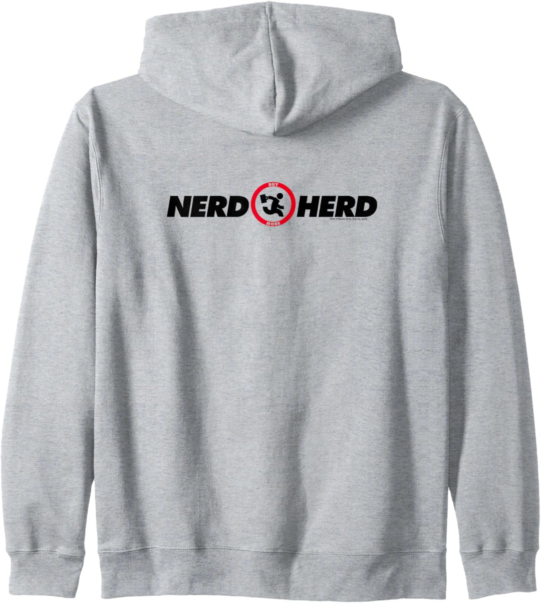 Chuck Nerd Herd Logo Kapuzenjacke