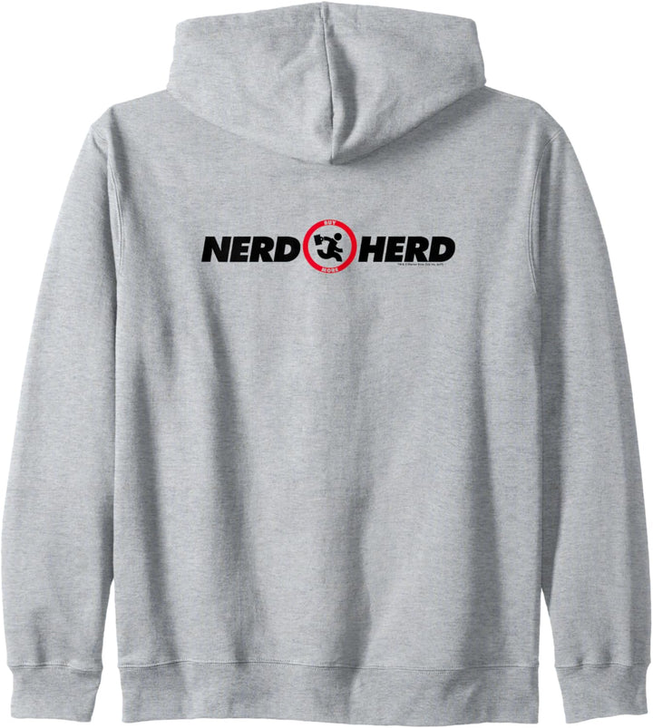 Chuck Nerd Herd Logo Kapuzenjacke
