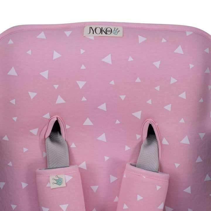 JYOKO KIDS Sitzauflage Universal für Kinderwagen + Gurtpolster Hergestellt aus Baumwollstoff + Schau