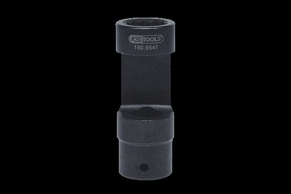 KS Tools 150.9541 Stossdämpfer-Aussenzwölfkant-Gegenhalter-Stecknuss, 21mm