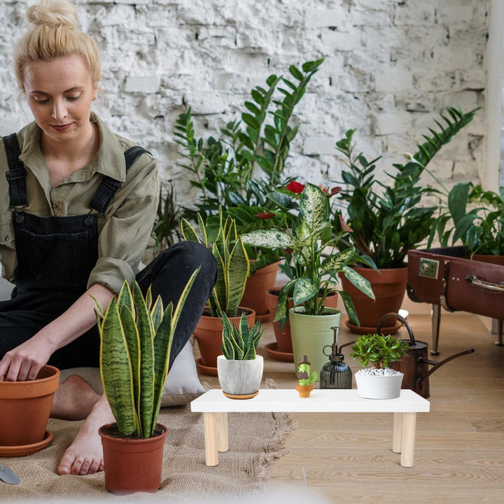 BESPORTBLE Mini Pflanzenständer aus Stabiler Blumentopfständer für Innenräume Dekorativer Pflanzenti