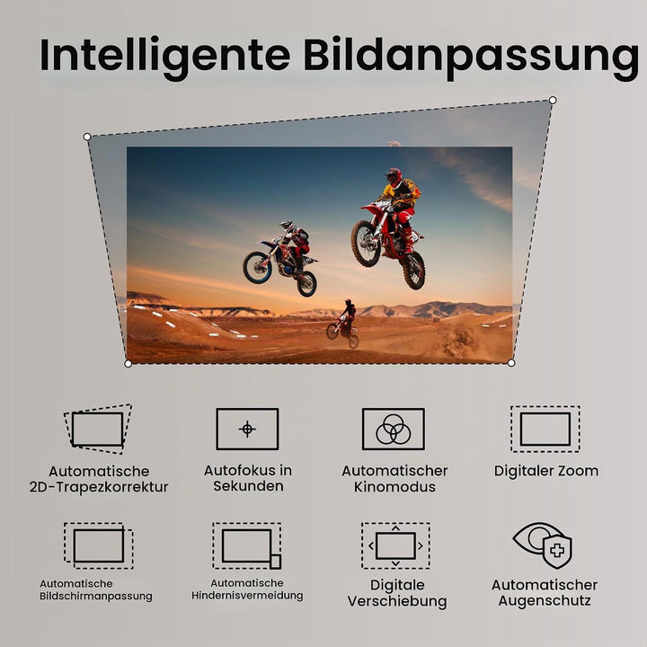 BenQ TK705STi 4K HDR Kurzdistanz Beamer, 3000 ANSI-Lumen, Google TV, Netflix, geringer Input-Lag, au