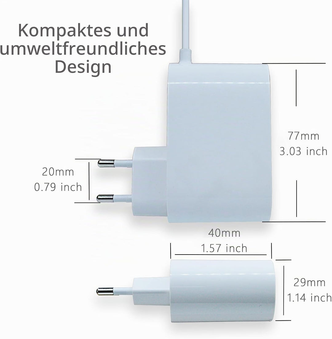 30V Netzteil Netzadapter Ladekabel Ladegerät kompatibel mit Dreame V8 V9 V10 V11 V12 T10 T20 Serie k