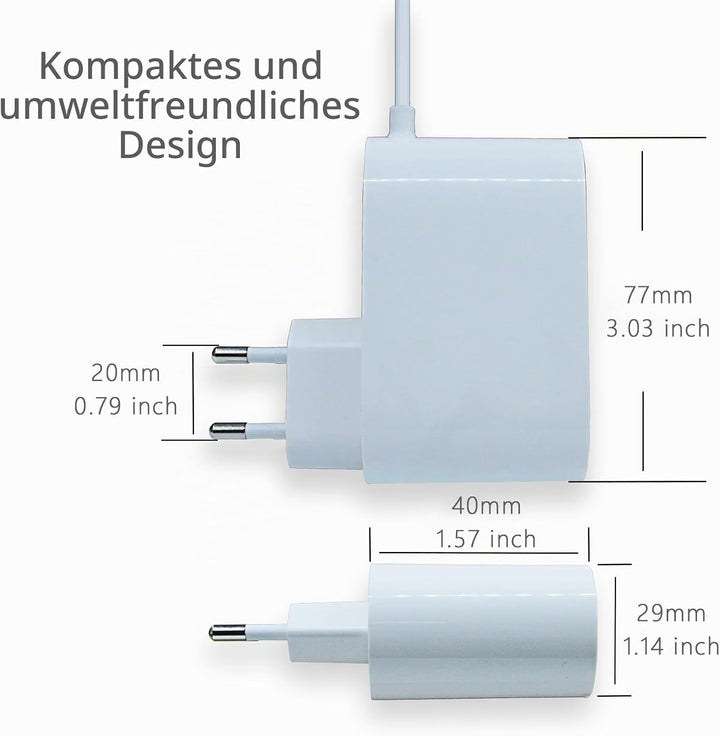 30V Netzteil Netzadapter Ladekabel Ladegerät kompatibel mit Dreame V8 V9 V10 V11 V12 T10 T20 Serie k
