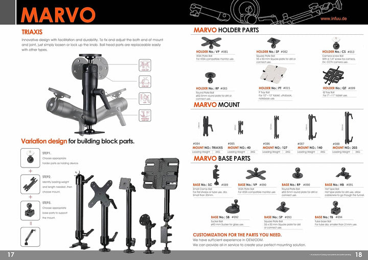Universal Auto Notebook KFZ Halterung & Fotostativ Kamera LKW STABIL aus Metall 002-A