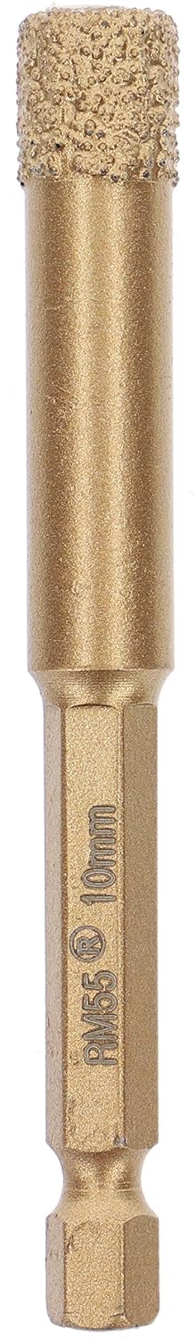 PRODIAMANT Profi Fliesenbohrer Fliese 10 mm x 6Kant Bit Aufnahme Diamantbohrer Winkelschleifer für t