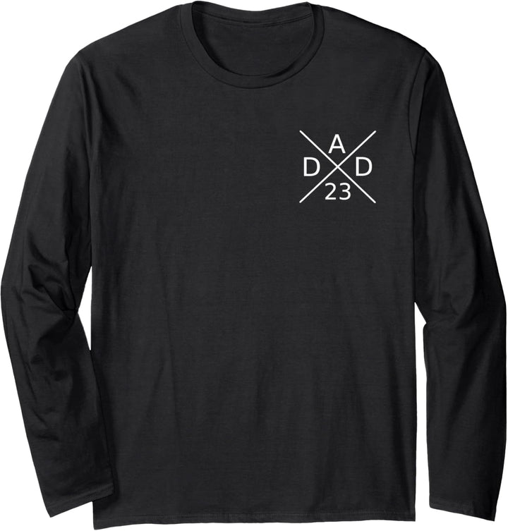 DAD '23 - für alle Väter 2023 - Nachwuchs Baby Geschenk Papa Langarmshirt