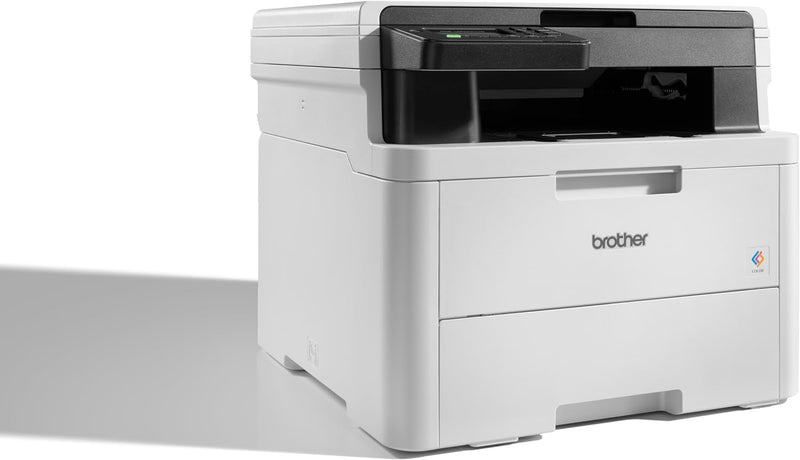 Brother DCP-L3520CDW - Kompaktes 3-in-1 Farb-LED Multifunktionsgerät mit WLAN/LAN und Duplexdruck