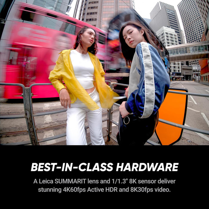 Insta360 Ace Pro 2 Xplorer-Bundle Schiefergrau – wasserdichte 8K Action-Kamera mit Leica entwickelt,