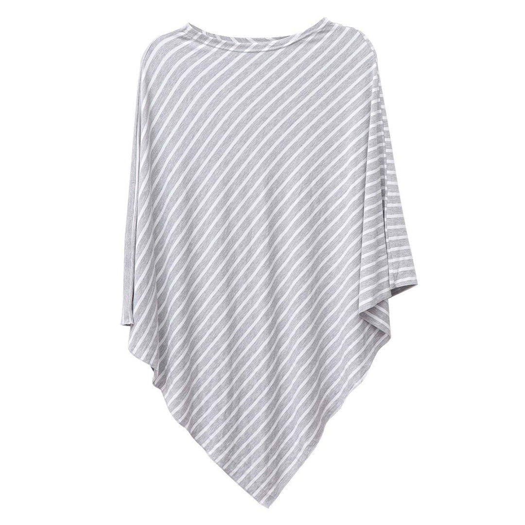 Baby Pflegebezug Stillponcho gestreift Dreieck Stillschal Einkaufswagenbezug Kinderwagenbezug Himmel