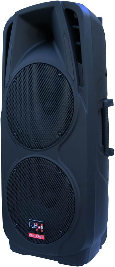 E-Lektron EL225-UHF 600W PA Soundsystem USB/SD Bluetooth Soundanlage mit Akku und Funkmikrofon