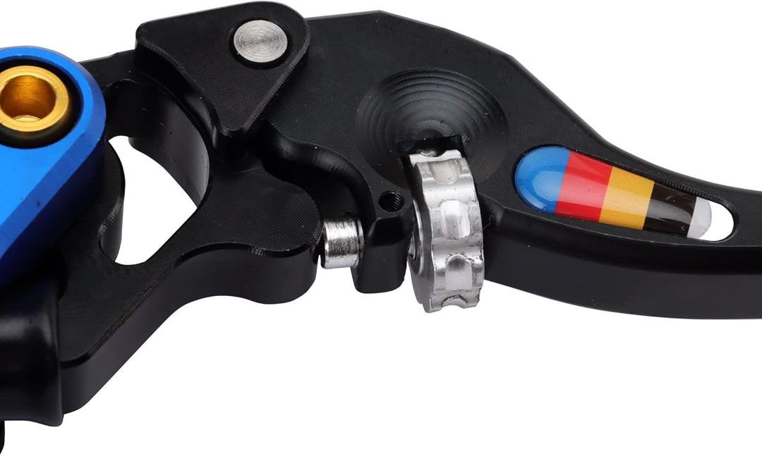 WOOSTAR 22mm Motorrad Hydraulische Kupplung Hauptbremszylinder mit CNC Bremshebel Ersatz für Motorra