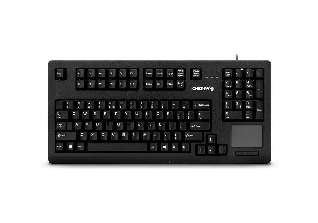 CHERRY Advanced Performance Line TouchBoard G80-11900 Tastatur (USB, Touchpad, English) schwarz