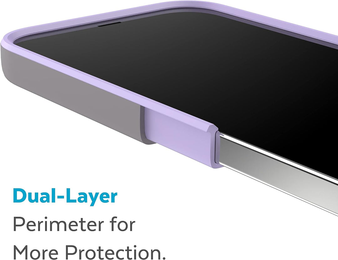 Speck iPhone 14 Pro Hülle – Schlanke Handyhülle mit Fallschutz, Kratzfest mit weicher Haptik für 6,1