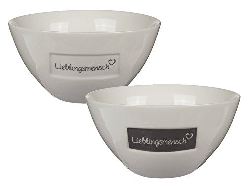 Müslischalen Lieblingsmensch (2er Set)