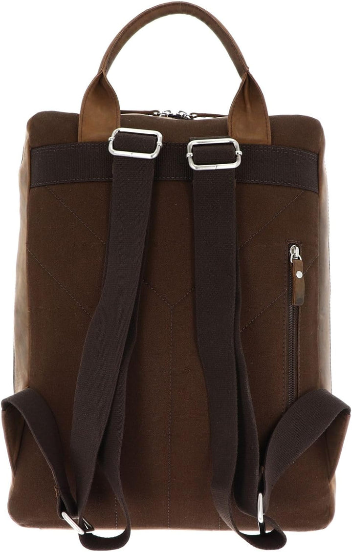 Leonhard Heyden Salisbury - Rucksack L Leder 15" 43 cm braun