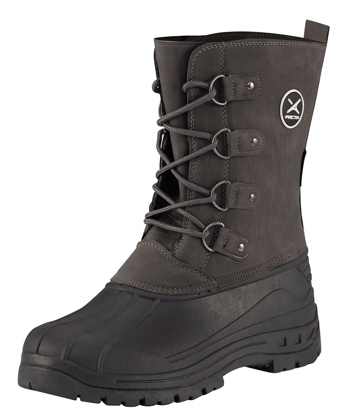 ARCTIX Herren Nordic Winter Boot Pferdeschuh 12 Men Anthrazit, 12 Men Anthrazit