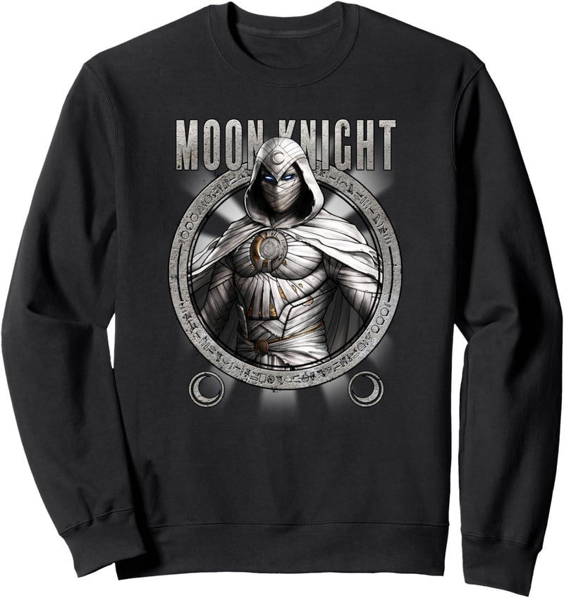 Marvel Moon Knight Detailed Glyph Poster Sweatshirt