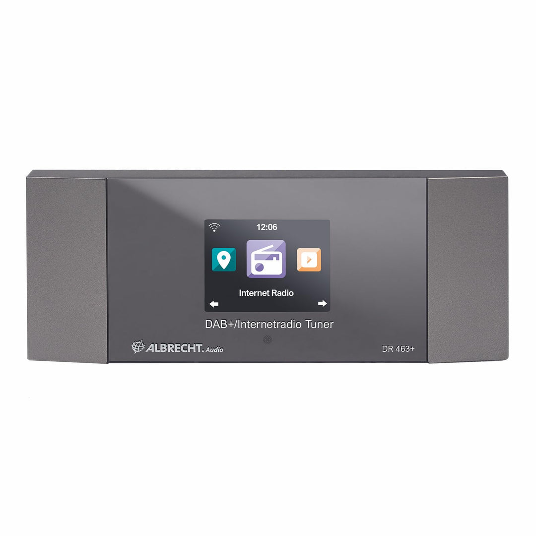 Albrecht DR463+, 27463, Internetradio/DAB+ Adapter zum Nachrüsten von Radios und Stereo-Anlagen, emp