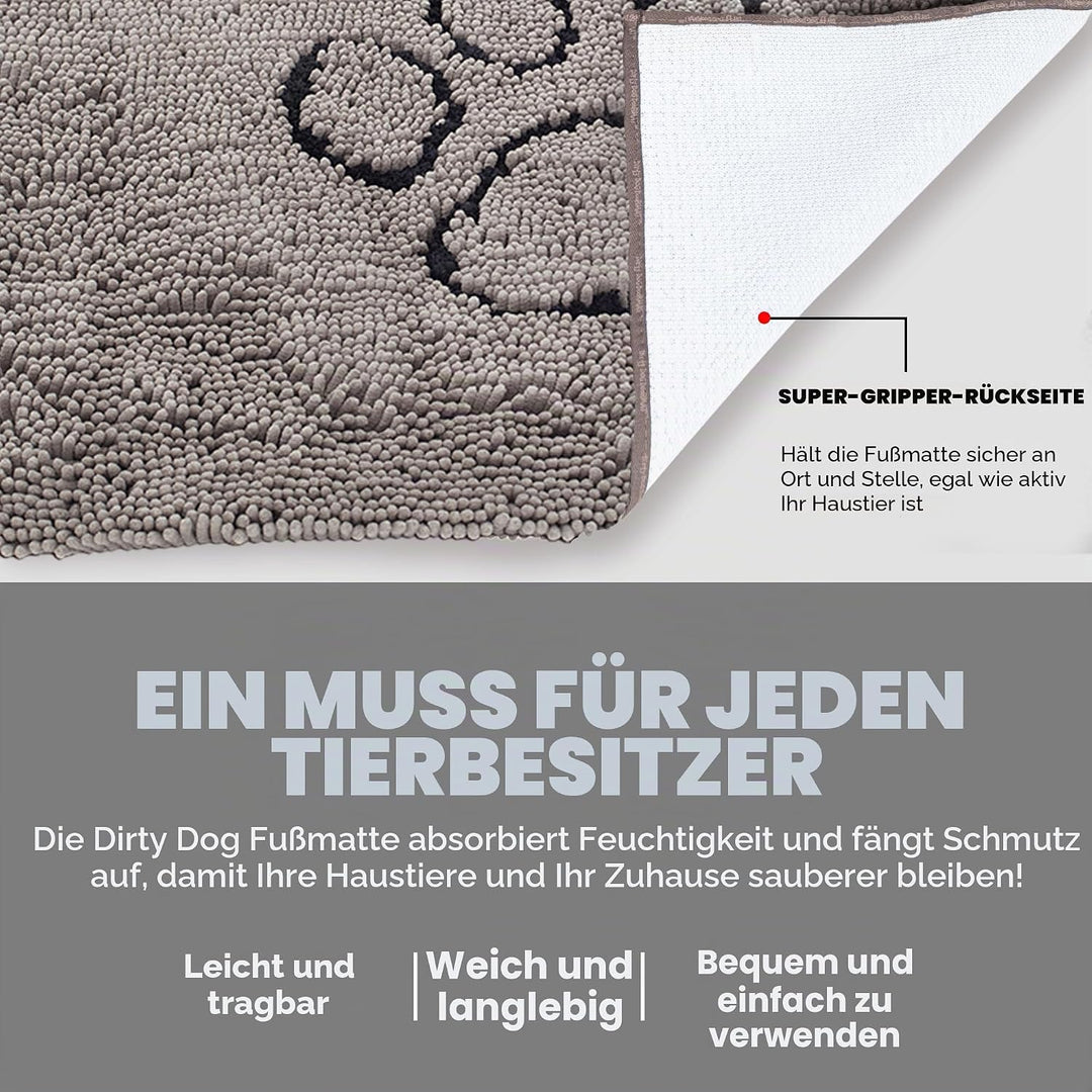 Dog Gone Smart Türvorleger, gross Medium Grau, Medium Grau