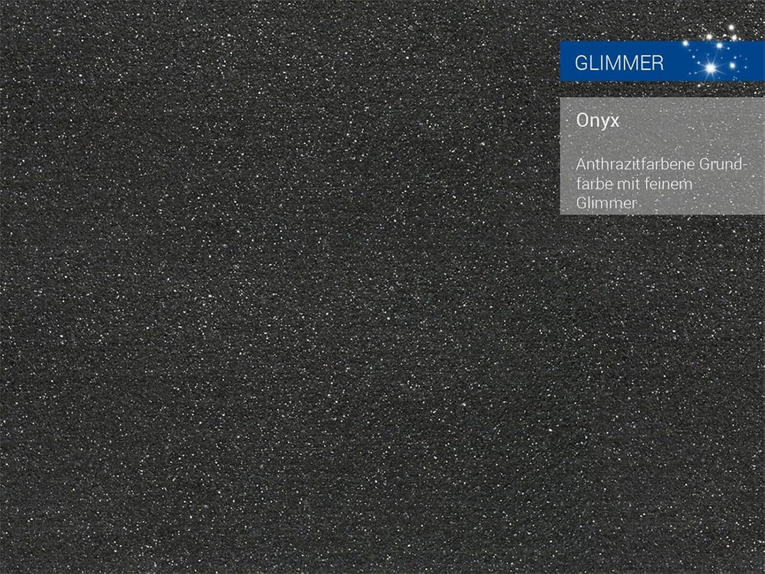 SCHOCK Küchenarmatur Daja Onyx – Hochdruck Armatur CRISTALITE mit ausziehbarer Schlauch-Brause Onyx