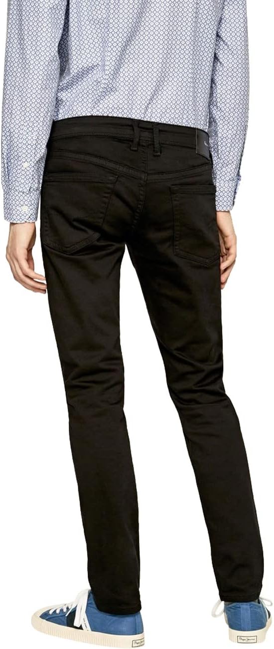 Pepe Jeans Herren Jeans Hatch 32W / 30L Schwarz, 32W / 30L Schwarz