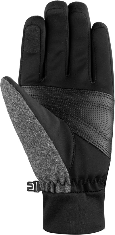 Reusch Damen Saskia Touch-Tec Handschuhe Fingerhandschuhe 6.5 schwarz-grau, 6.5 schwarz-grau