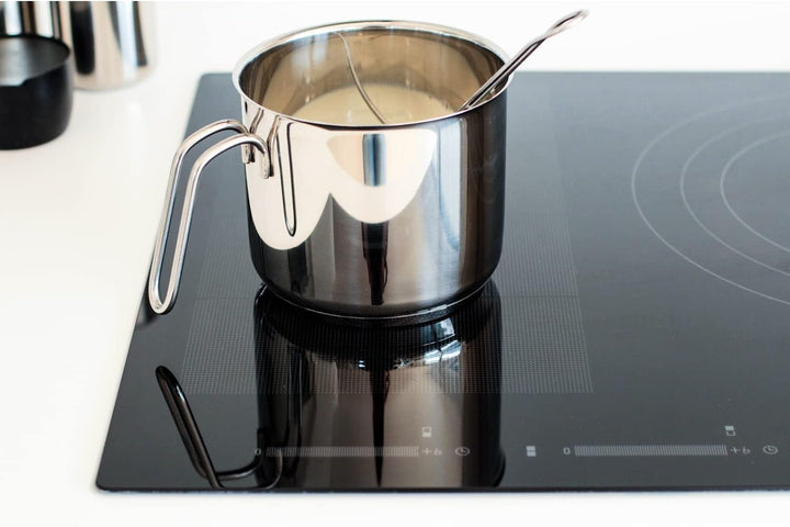 Mäser, Serie Varuna, Milchtopf 14 cm, Topf aus Edelstahl, induktionsgeeignet, spülmaschinengeeignet