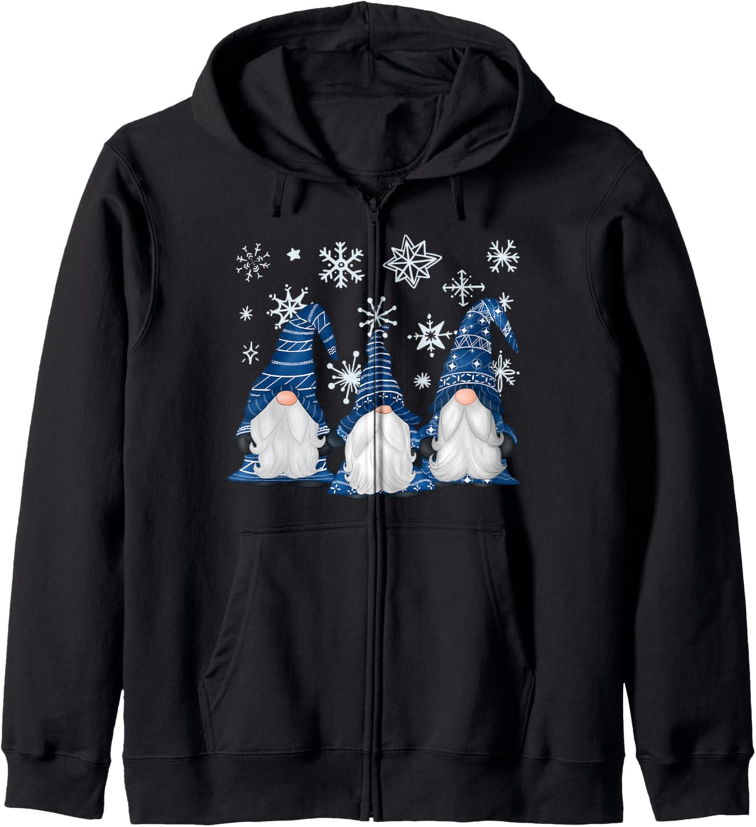 Lustige Weihnachts-Wichtel Christmas Gnome Weihnachten Kapuzenjacke