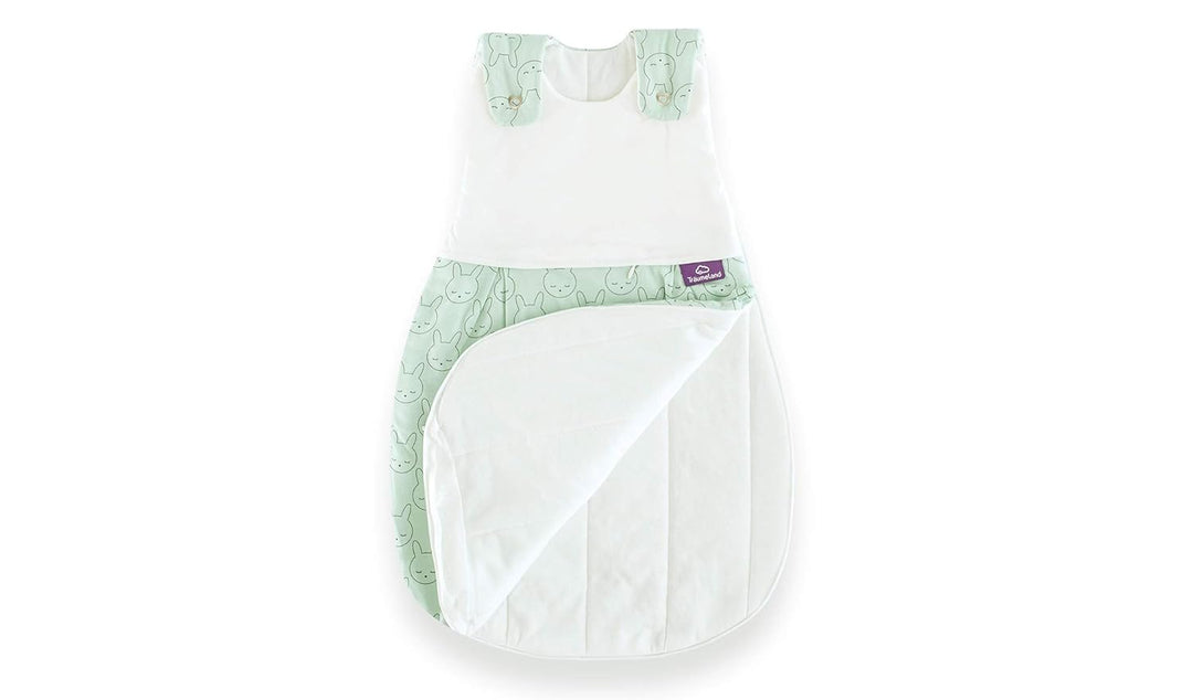 Träumeland S0102307 Aussenschlafsack LIEBMICH Kuschelhase 80/86, mehrfarbig