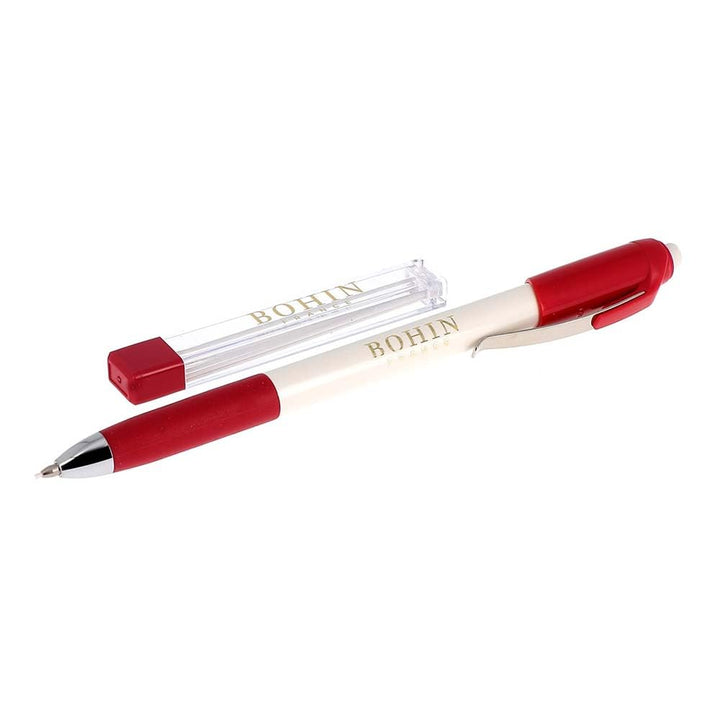 Bohin Pencil with Refill, for Fabric, Multi-Colour, 0.9 mm