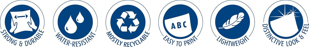 Tyvek Faltentasche mit Spitzboden C4 (324x229x20mm) haftklebend mit Fenster weiss 55g 100 Stück