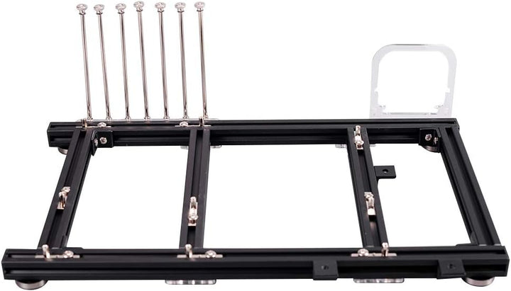 VBESTLIFE DIY Computergehäuse, Open Frame Aluminiumlegierung ATX Computer PC Gehäuse Übertaktungstes